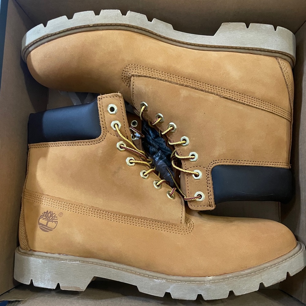 Timberland Classic 6in Waterproof boot - Wheat Nubuck -Size 13 New